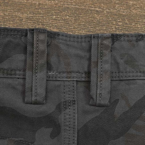 AAPE Camouflage Print Drawstring Black Shorts - Picture 6 of 16